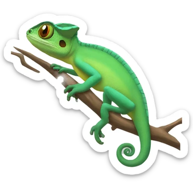 camaleon sticker