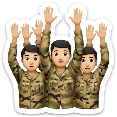 iraqi surrenders sticker