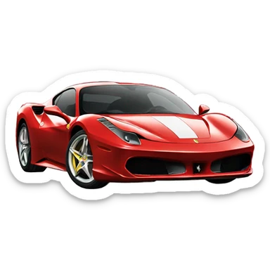Ferrari sticker