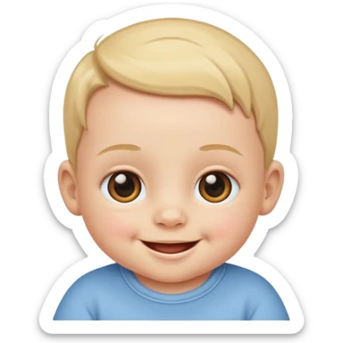 Cute emoji hii very cutie baby 😊 sticker