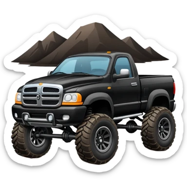 Need a SRT truck emoji that I can copy and paste with no guns on top sticker