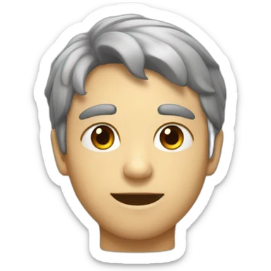 Larmes au yeux sticker