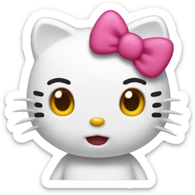 Hello kitty sticker
