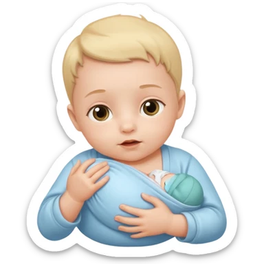 Bebe recem nascido sticker