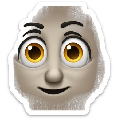 pinocchio big nose sticker