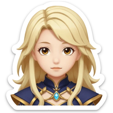 Lumine (from Genshin Impact) sticker