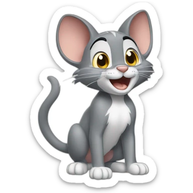 tom et jerry sticker