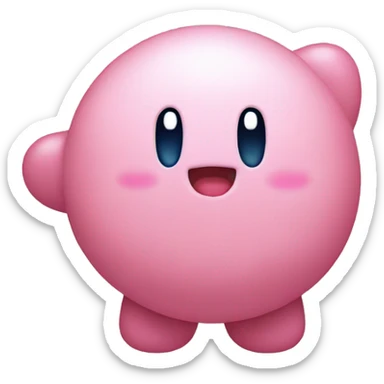 KIRBY  sticker