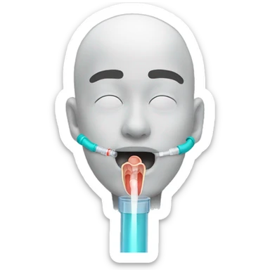 Endotracheal tube  sticker