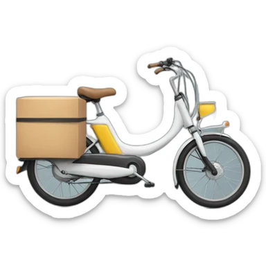courier bike sticker