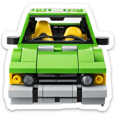 a lego technic car sticker