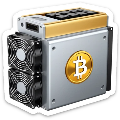 bitmain asic bitcoin miner sticker