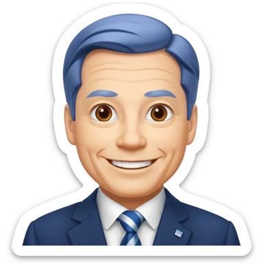 President of Finland sticker
