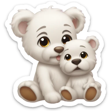 Duffy and baby powder  sticker