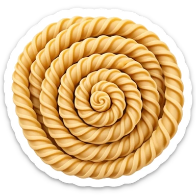 fusilli pasta sticker