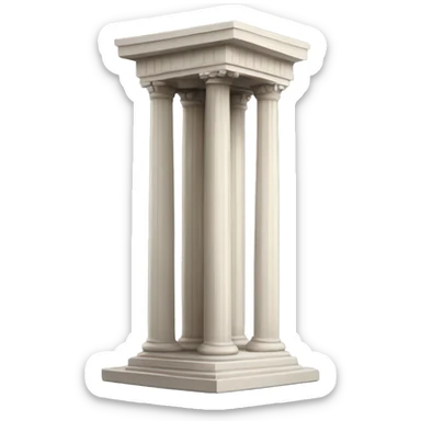 colonne grecque  sticker