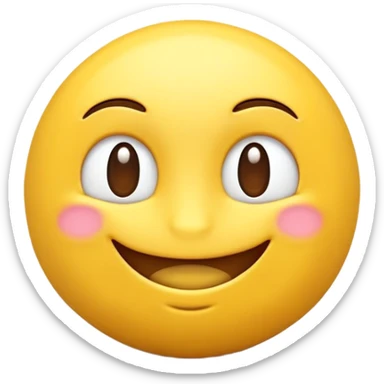 um emoji apontando para mim sticker