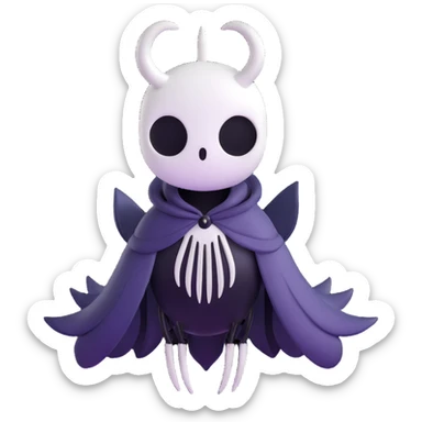 Hollow Knight character sticker