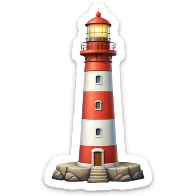 lighthouse sticker
