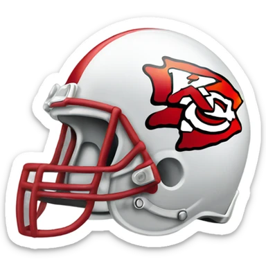 Kansas City Chiefs logo sticker
