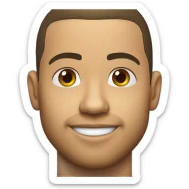 Ronaldo en emoji sticker