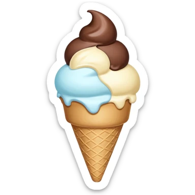 Draw and provide a unique logo for my new gelato, ice cream, sorbet, water ice, brand name Chillosophy. The logo design is such that, there is one ice cream cone over which two scoops (1 complete and 1 in complete) are seen making it look like CO (the initials of my brand name Chill Osophy sophy) sticker