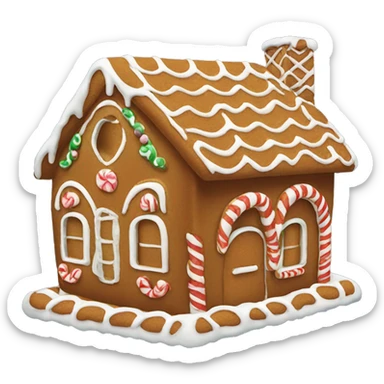 gingerbread house  sticker