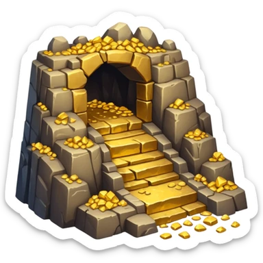 the word "mine" sticker