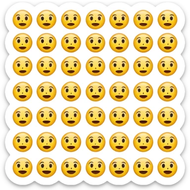 Gözleri yıldızlı emoji sticker