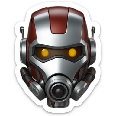 antman with brown gas sticker