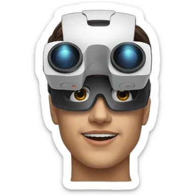 vr-headset sticker