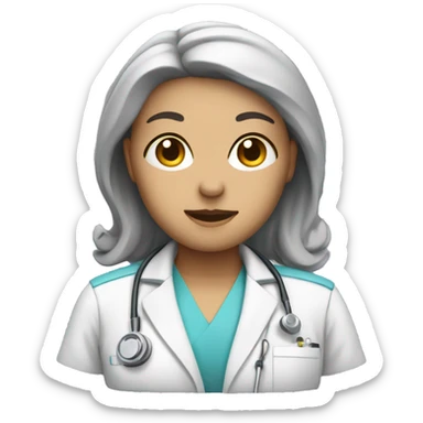 Intensive care registered nurse sticker