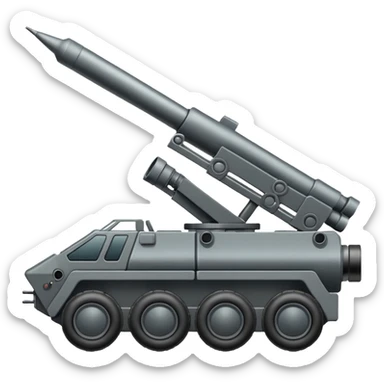 
anti-tank missile system sticker