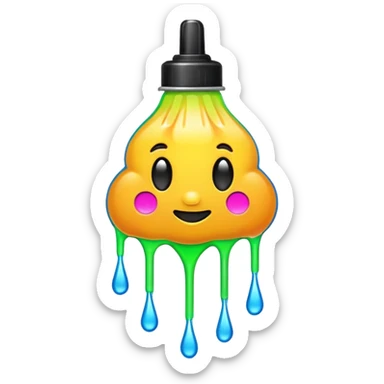 Spray paint  sticker