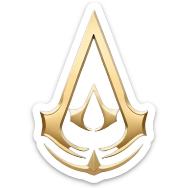 Assassin's Creed logo sticker