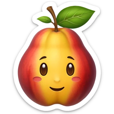 fruit seed sticker