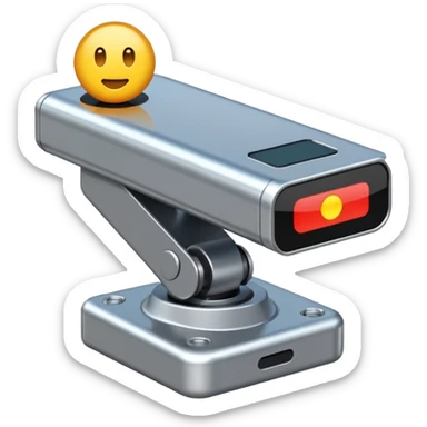 sensor with a tracking sensor sticker