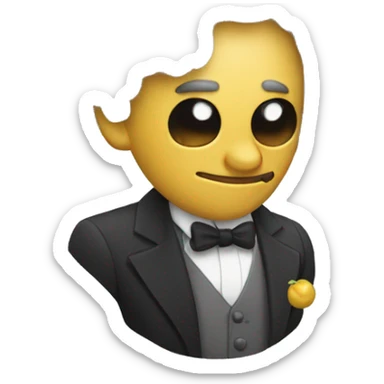 Calabera con humo sticker