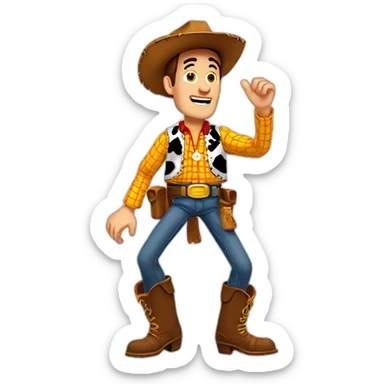 Woody sticker