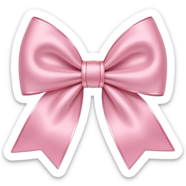 Laço rosa coquete sticker