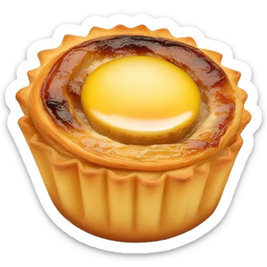 Hong Kong Egg tart sticker