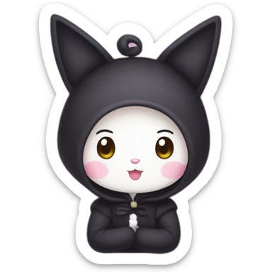 Kuromi Sanrio sticker