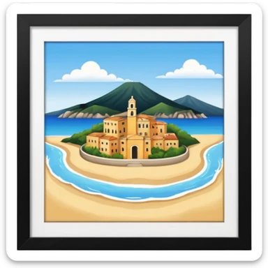 calabria stilizzata sticker