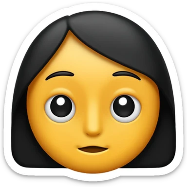 Necesito un emoji o icono, no una imagen, que sea de este estilo ✿, pero en vez de una flor, que sea un blohsh de billie eilish sticker