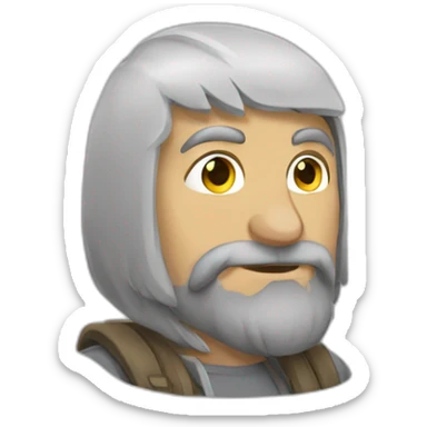 szary napis kupska sticker