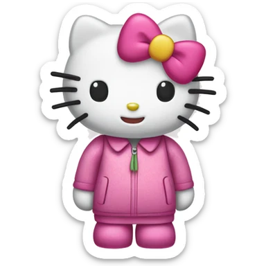 Hello-kitty hello-kitty sticker
