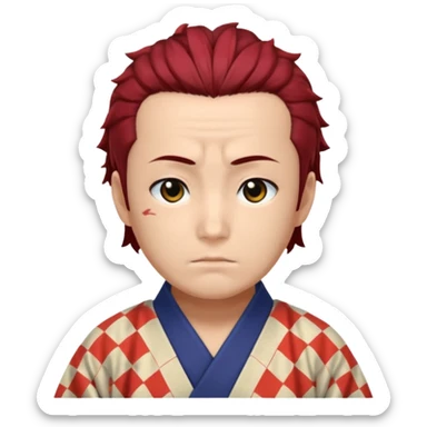 Tanjiro kamado sticker