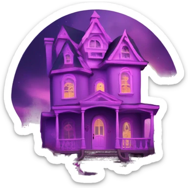 barbie’s haunted dream house nightmare scenario moon sticker
