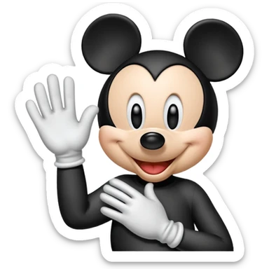mickey mouse sticker