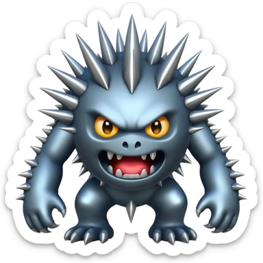 economic monster sticker